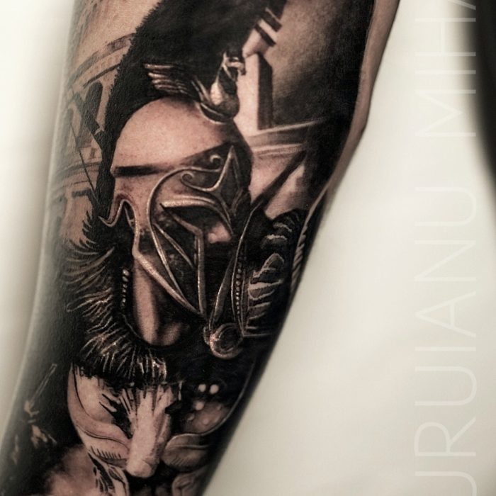 Saint Florian Detail by Tim Harris TattooNOW